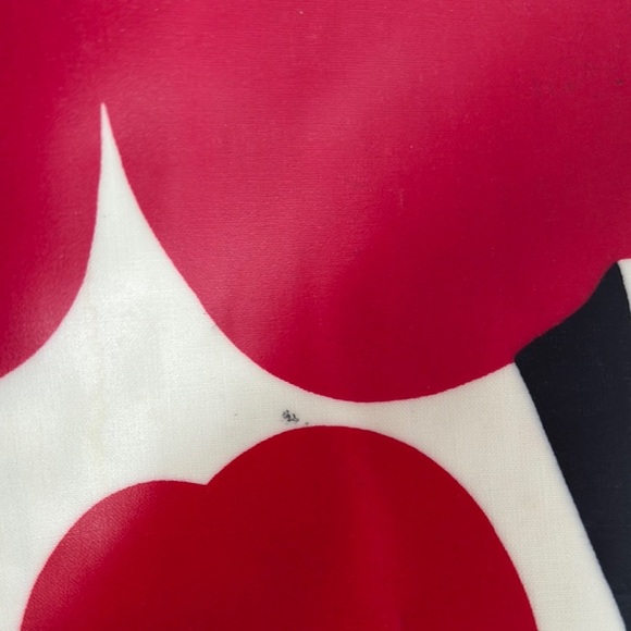Marimekko Red Poppy Pattern Cosmetic Travel PVC Pouch - Picture 3 of 10